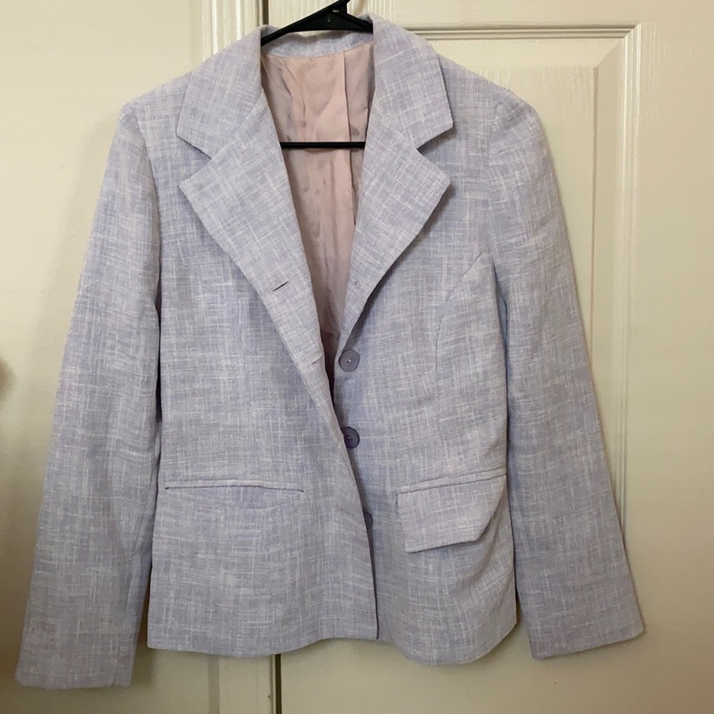 Vintage purple blazer